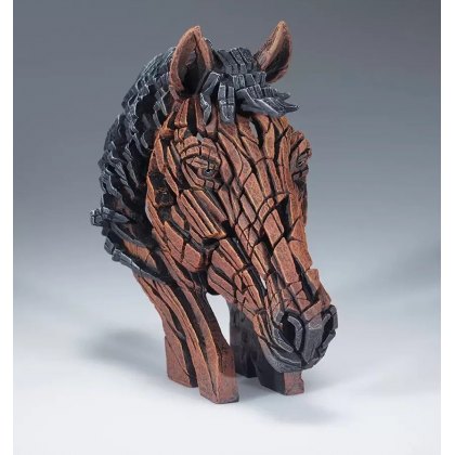 Miniature Horse Bust Sculpture