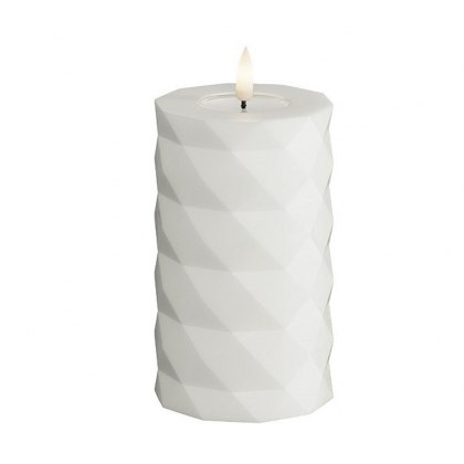 Dansk Square Real Frame LED Candle White