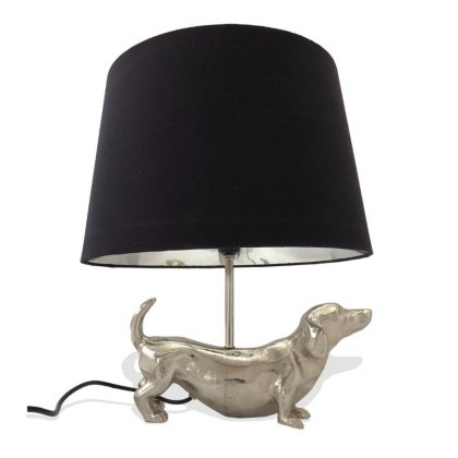 Dachshund Table Lamp with Shade