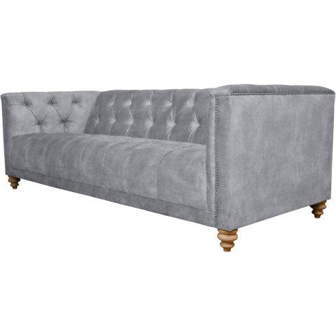 Christchurch Extra Large Sofa in Aurora Pebble Blue