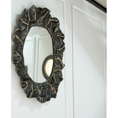 Ruffle Mirror