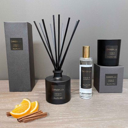 'Noir' Orange and Cinnamon - Dansk Home Fragrance