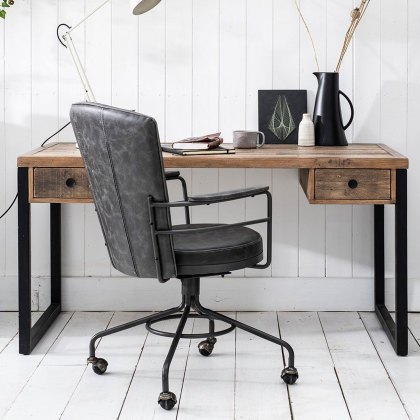 Key West Office Chair Grey PU