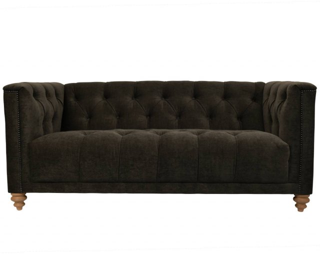 Christchurch Medium Sofa in Aurora Truffle with Light Leg