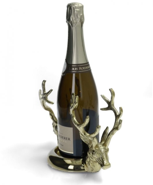 Gold Stag Bottle Coaster