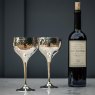 Pair of Hammered Wine Goblets