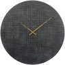 Solar - Black And Green Aluminium Wall Clock