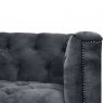 Christchurch Extra Large Sofa in Classic Velvet Ash Grey