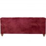 Christchurch Extra Large Sofa in Classic Velvet Cherry Red