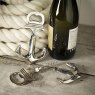 Anchor Bottle Opener with Integral Corkscrew