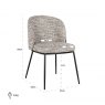 Tate Dining Chair in Trendy Nature