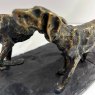 Hunting Dogs Sculpture - Antique Bronze Finish