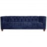 Christchurch Extra Large Sofa in Classic Velvet Deep Blue