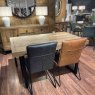 Key West 140cm Extending Dining Table, Small Bench & Two Cooper Dining Chairs