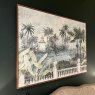 Jungle Village Canvas Picture