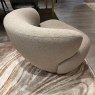 Bremen Swivel Chair In Umbria Boucle Fabric Swatch