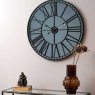 Skeleton Mirrored Wall Clock 80cm